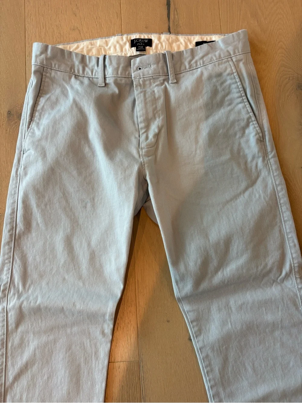 J Crew men’s chinos slim pants light blue 29 x 30